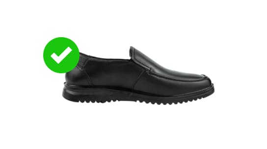 Akusoli in shoe example 2